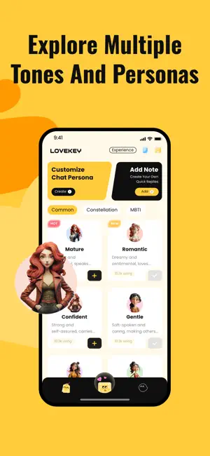 Rizz AI Chat Wingman: Lovekey screenshot 4