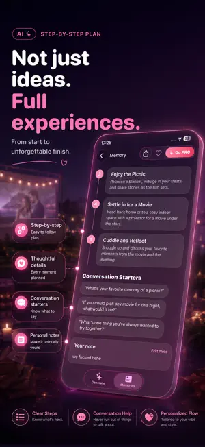 AI Date Idea Generator Planner screenshot 3