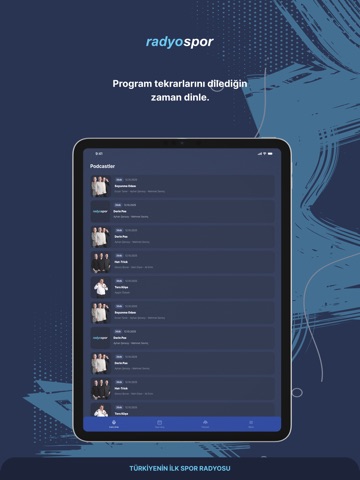 Radyospor iPad screenshot 4