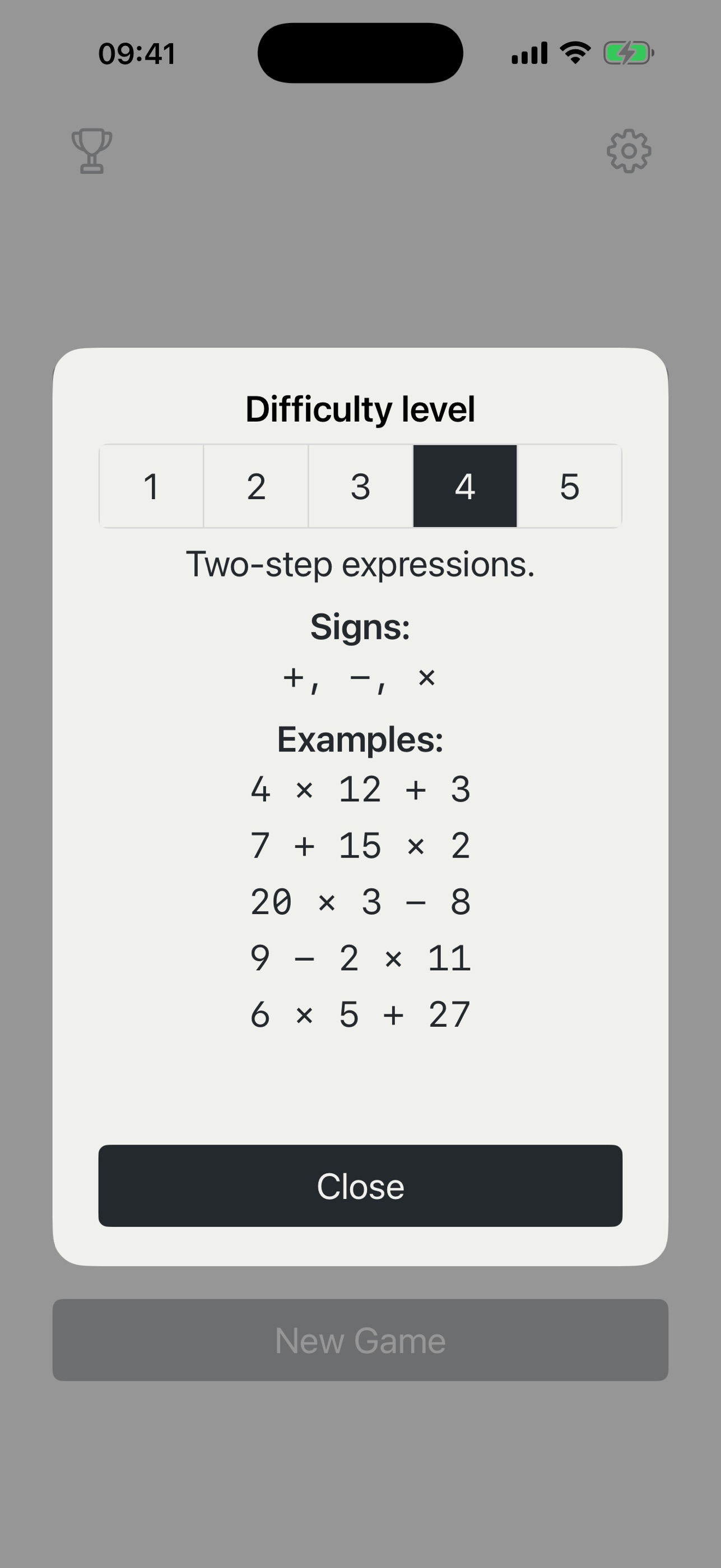 Screenshot 2 of Quiz: Less or More