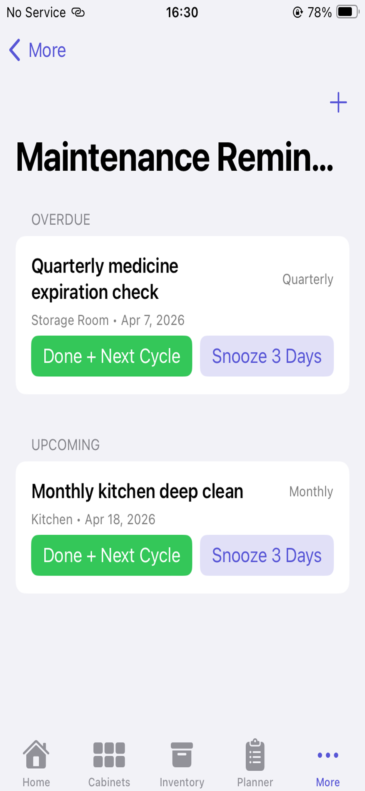 CabinetHomeStoragePlanner