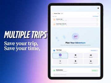 ReadyPack -AI Travel Checklist iPad screenshot
