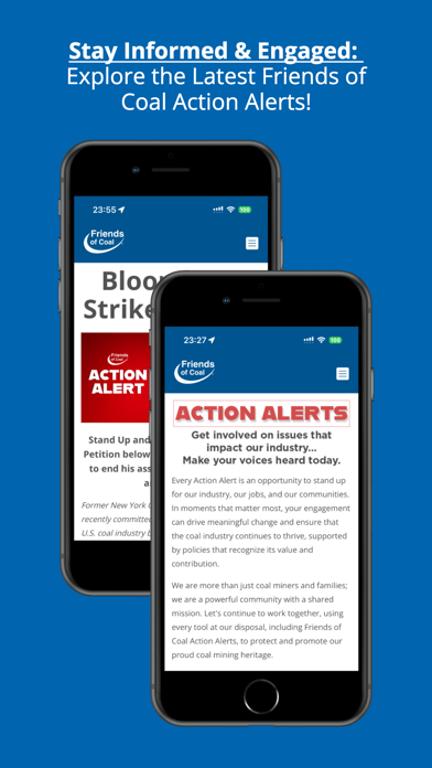 Screenshot 1 of Friends of Coal App