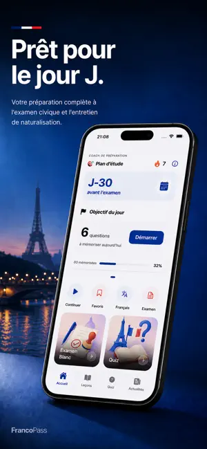 Francopass iPhone screenshot 1