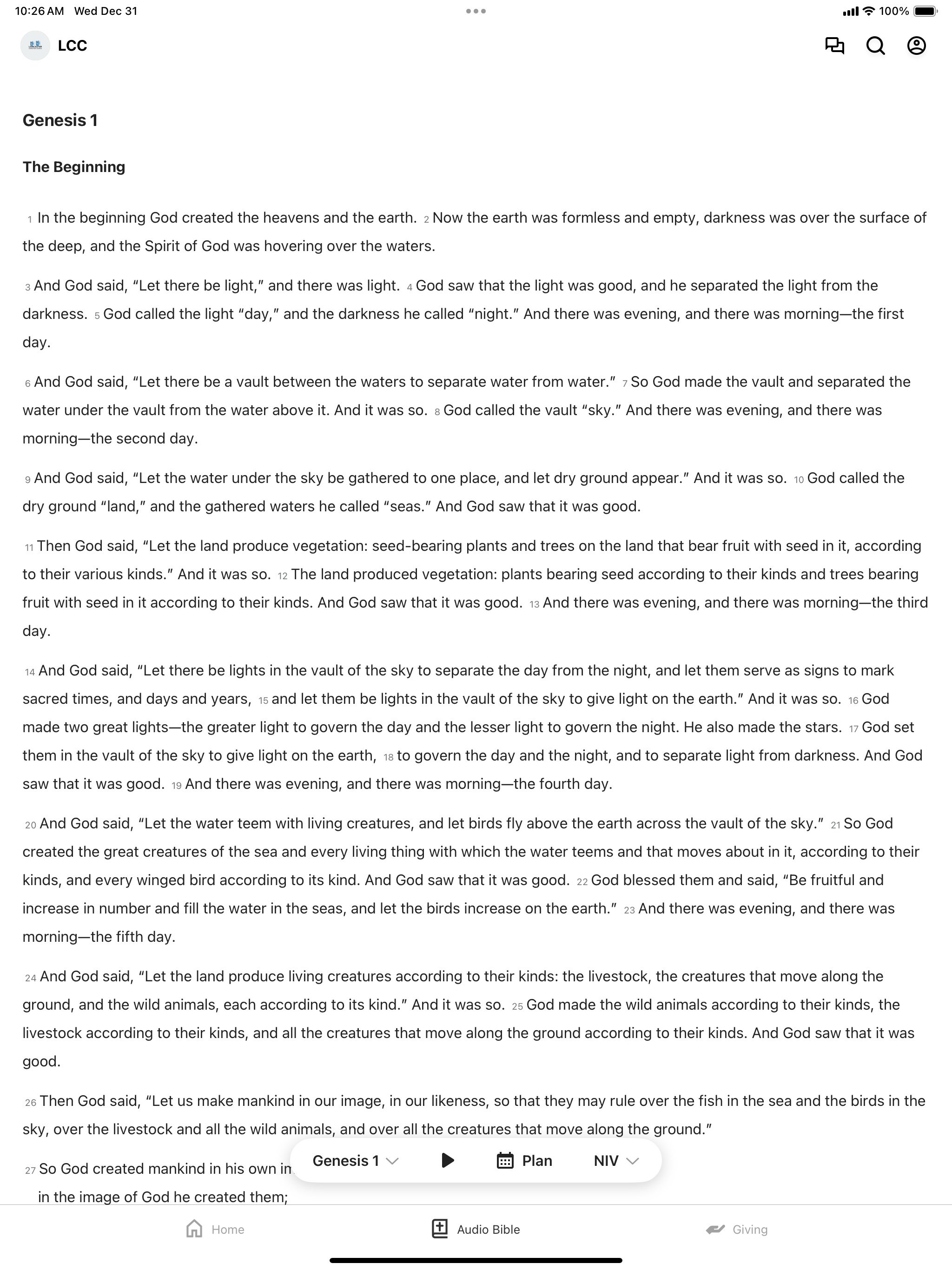 Lancaster Christian Church screenshot 5