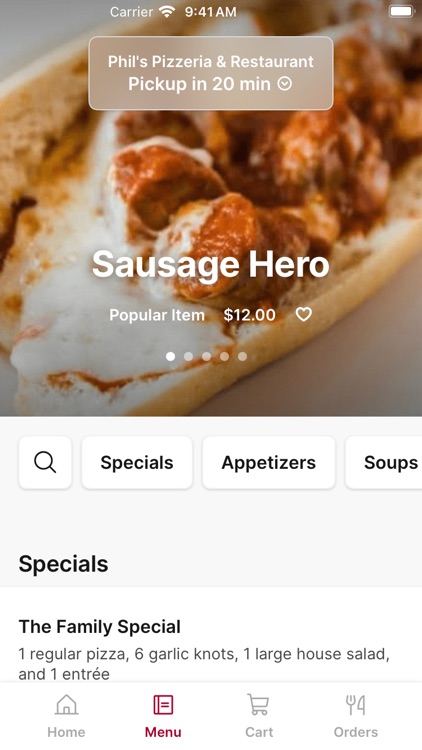 Phil's Pizzeria & Restaurant