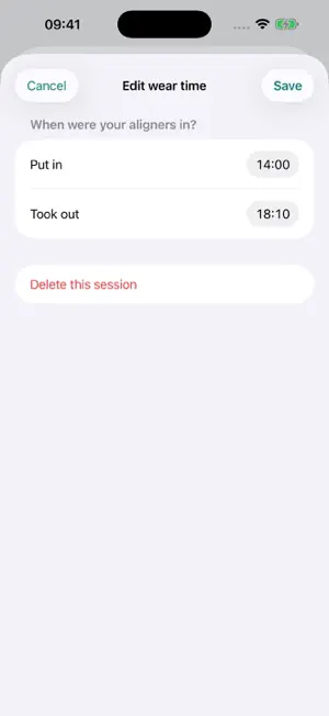 Clear Aligners: Wear Timer screenshot 4