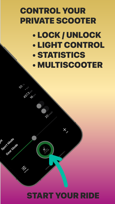 Gold Scooter Screenshot