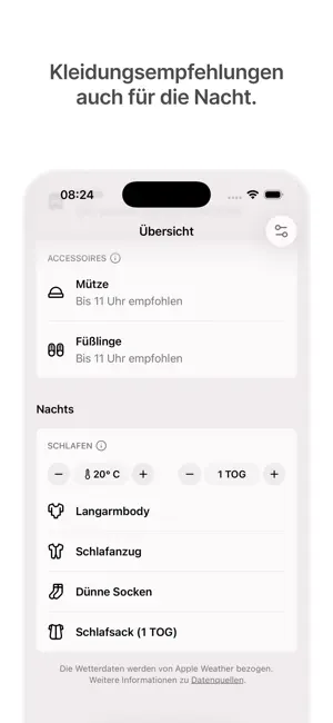 Wetterbaby iPhone screenshot 5