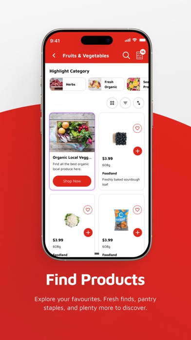 Foodland - Grocery & Recipes iPhone screenshot