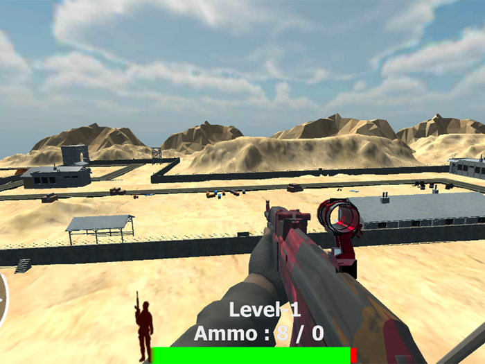 Commando FPS Gun Shooting Game