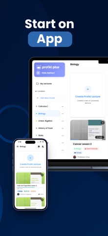ProfAI screenshot