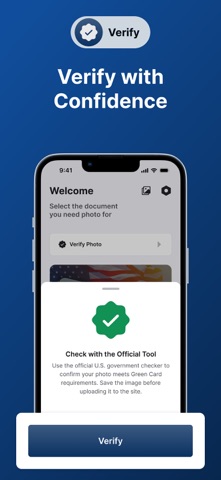 Green Card Photo Maker App Screenshot 7 of 7