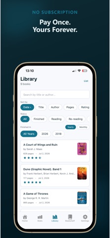 PagePath: Reading Tracker Screenshot 6 of 8