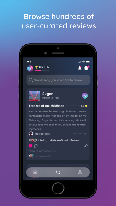 Musotic - Social Music Reviews Screenshot