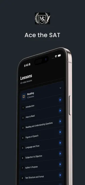 Mastering SAT screenshot 1