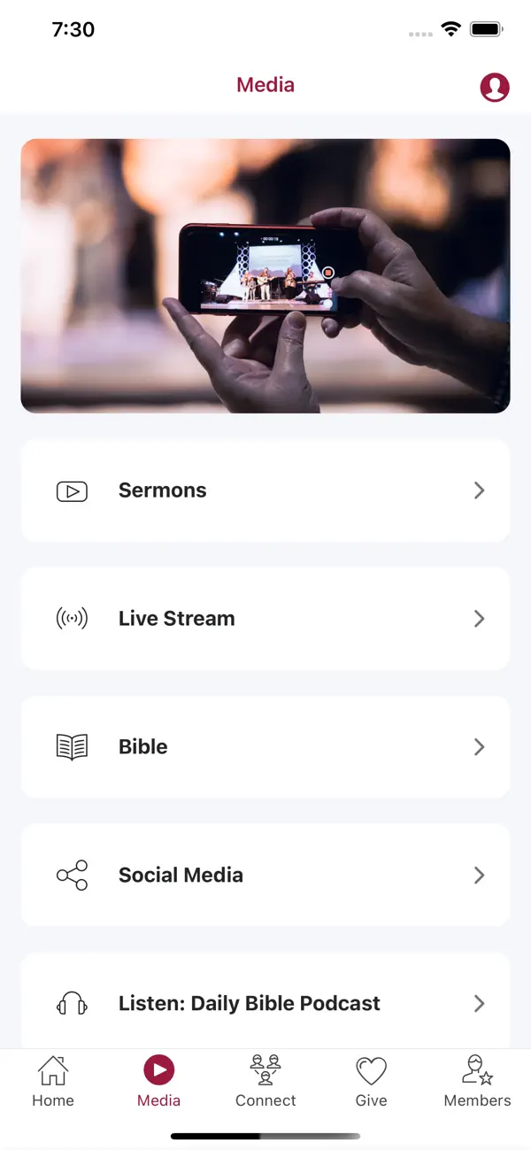 Screenshot #2 pour Real Church FL