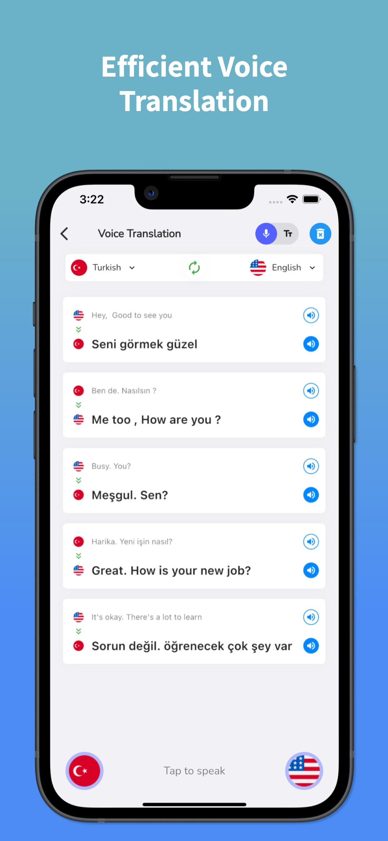 Turkish Translator & Learn 45+