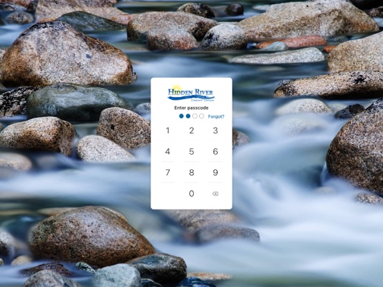 Hidden River CU iPad screenshot 2 - Finance app