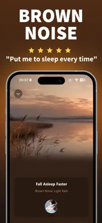 Brown Noise App for Sleep: Screenshot 2 von 6