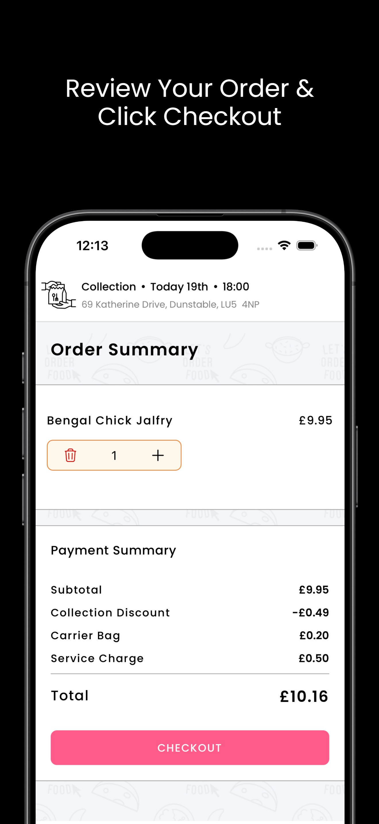 Curry Garden Dunstable screenshot 5