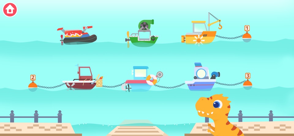 Dinosaur Patrol Boats Games screenshot 10