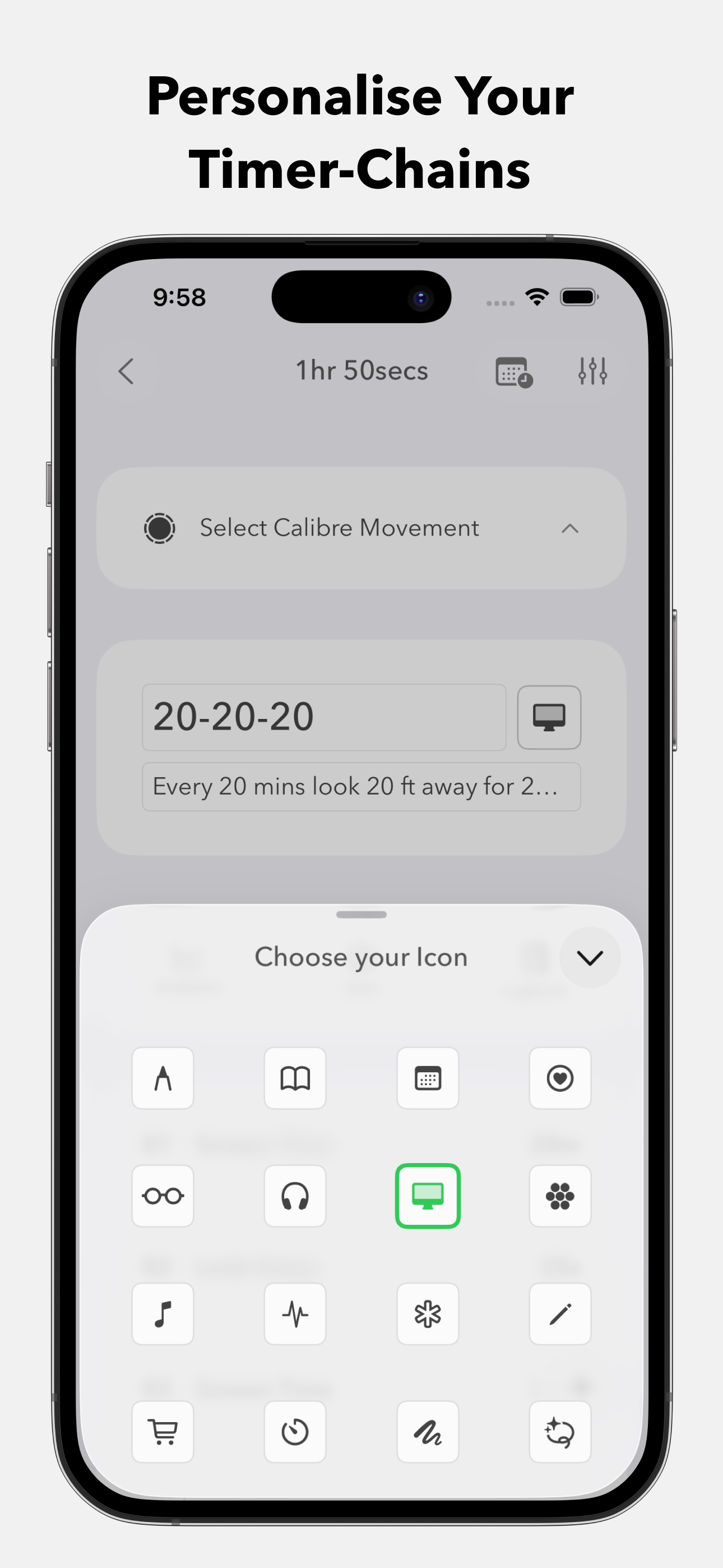 TimeWave: Timer Chains