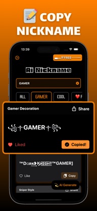 Nickname Generator for Gamer screenshot 2
