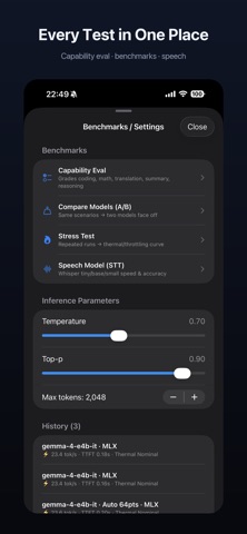 Local AI Bench Screenshot 4 of 6