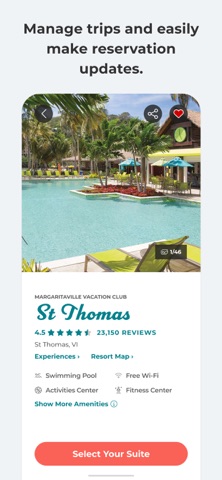 Margaritaville Vacation Club iPhone screenshot