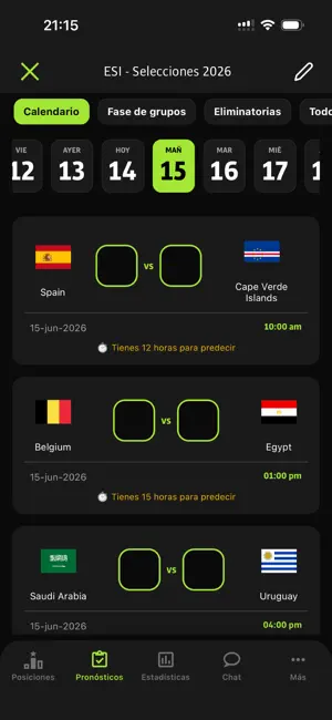 Quinielero iPhone screenshot 1