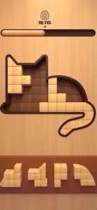 Wood Shape - Tangram Puzzle screenshot #2 for iPhone