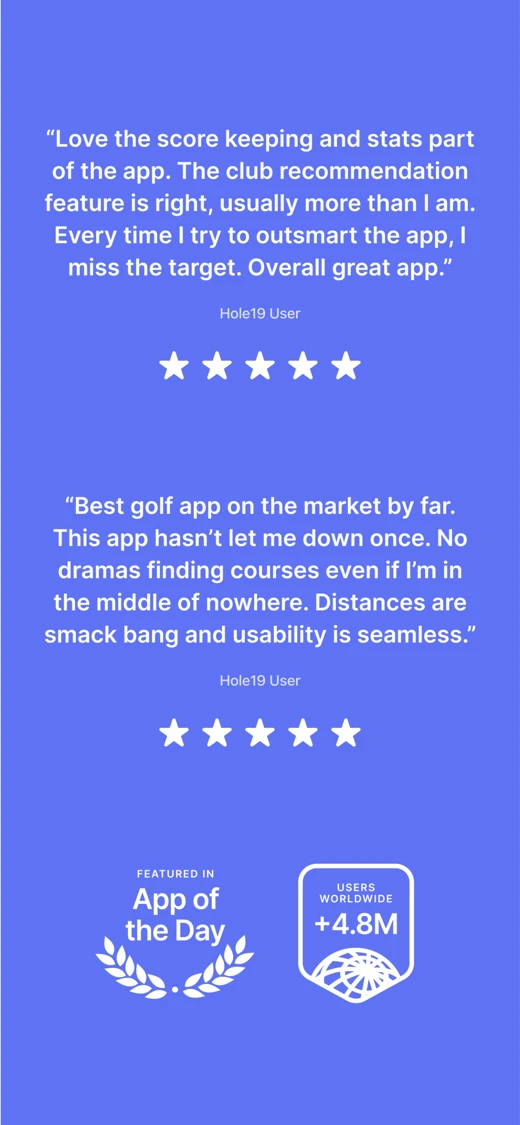 Hole19: Golf GPS Range Finder screenshot 10