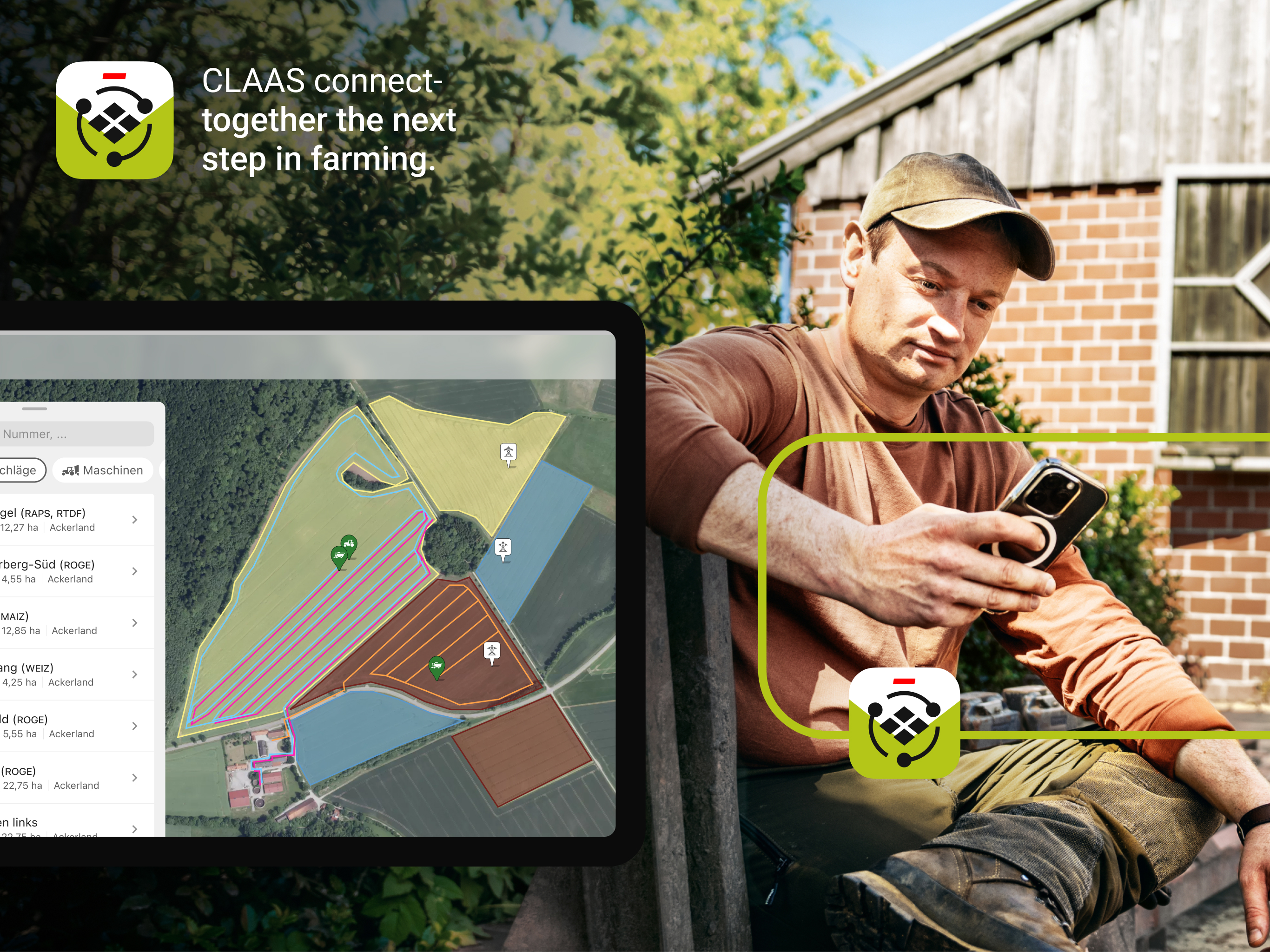 CLAAS connect Farm Management