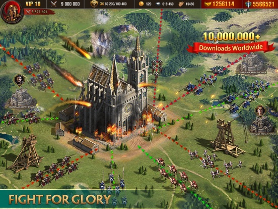 Fire and Glory : Blood War iPad app afbeelding 3