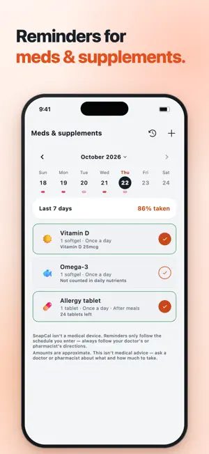 SnapCal: Calories & Fasting screenshot 4