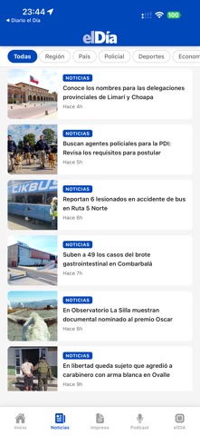 Diario el Día iPhone screenshot 4