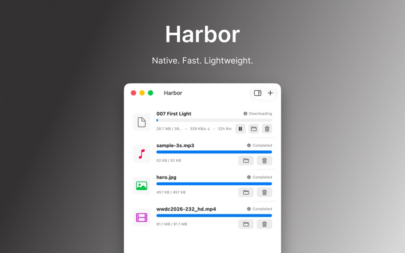 Harbor screenshot 1