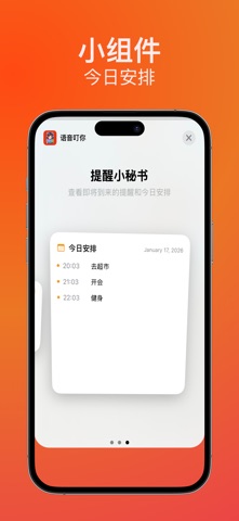 语音叮你-语音录入与提醒小秘书 screenshot