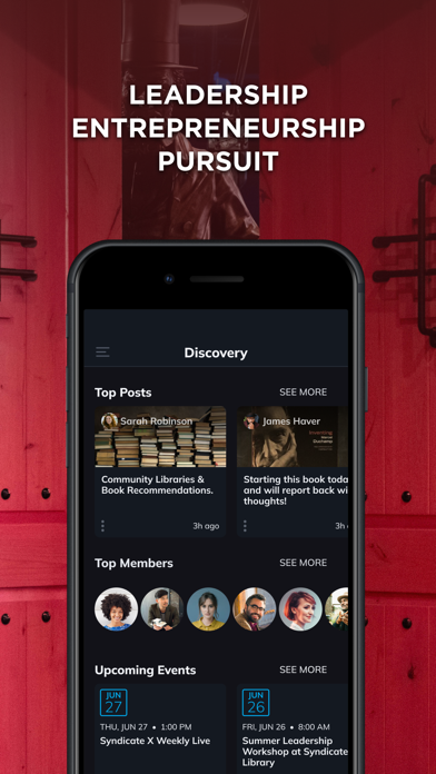 Screenshot 3 of Syndicate X Library App