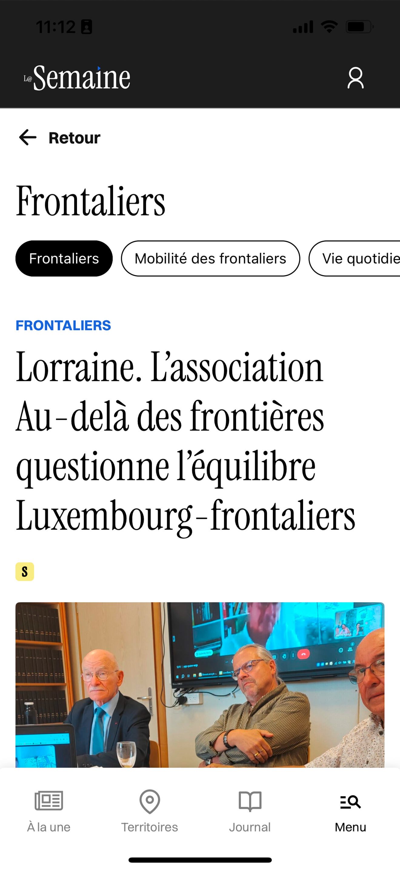 La Semaine - Actualités