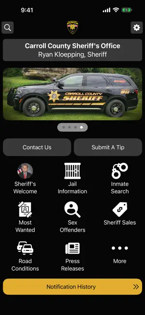 Carroll County Sheriff, IL screenshot 1
