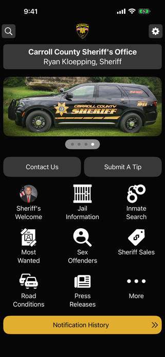 Carroll County Sheriff, IL Screenshot 1 of 3