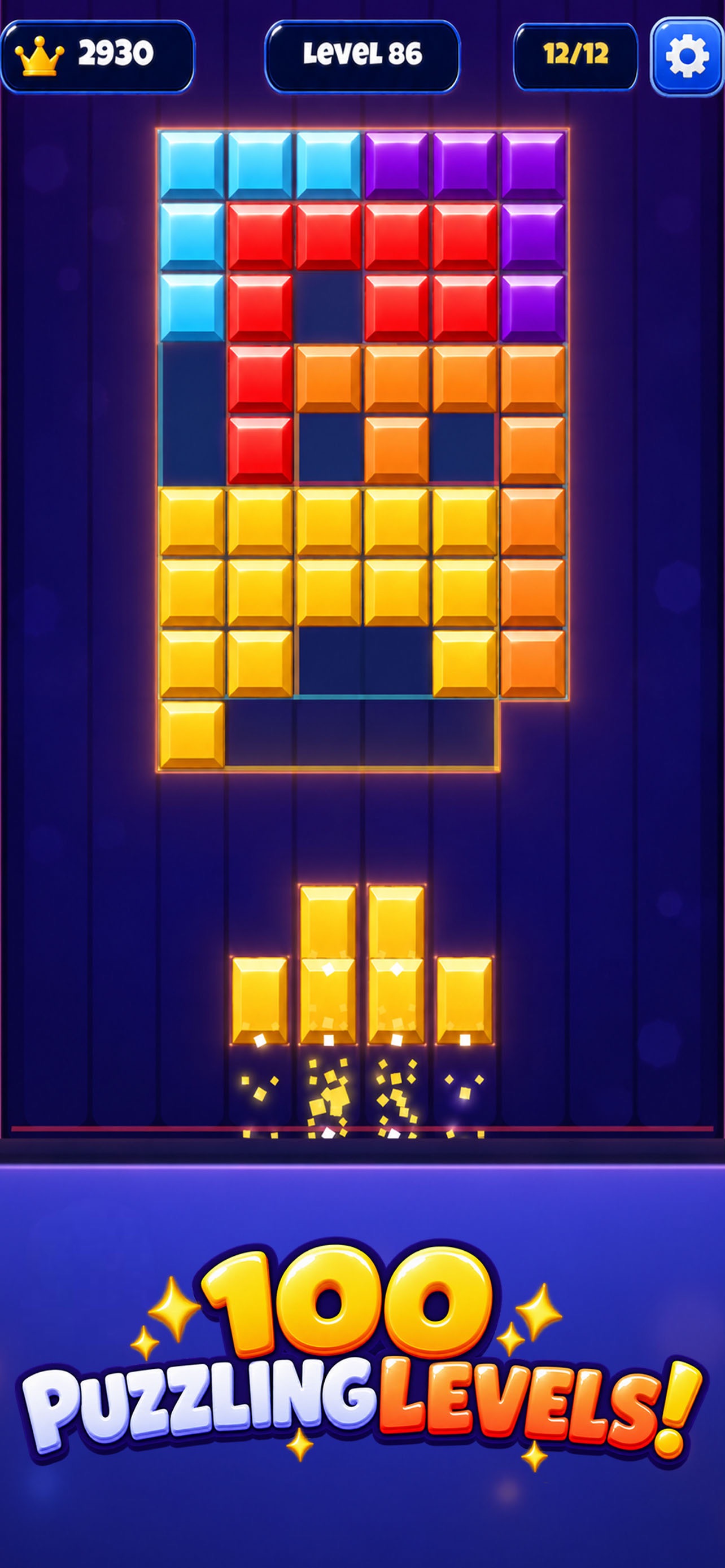 Screenshot 3 of Rect Blast: Fill & Pop