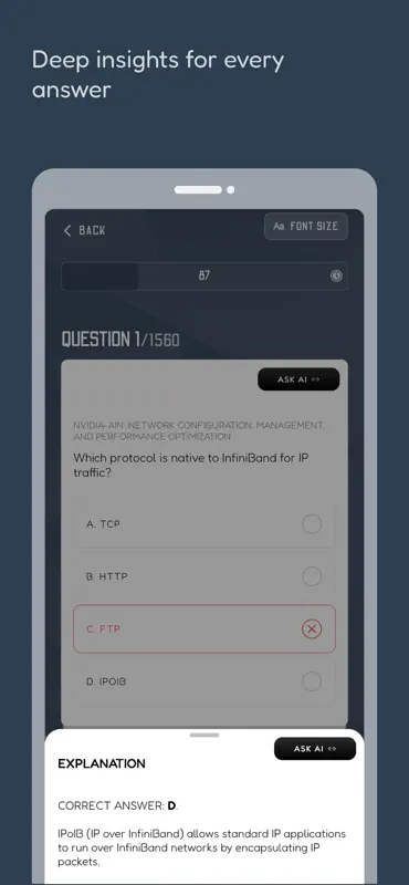 NVIDIA AI Exam Prep: with AI screenshot 4 of 7