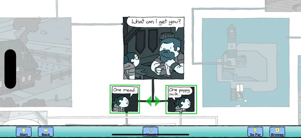 Leviathan: Interactive Comic iPhone Screenshot 2