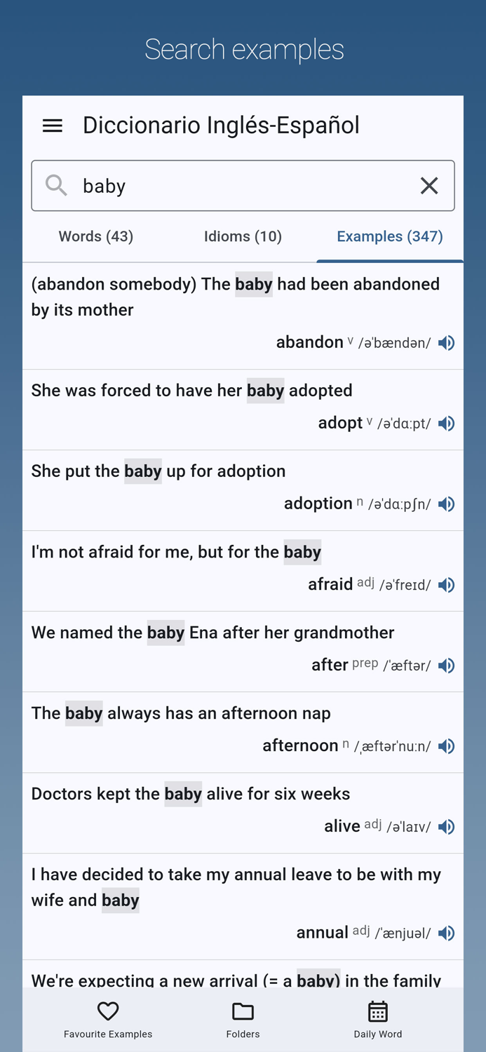 English-Spanish Dictionary Pro