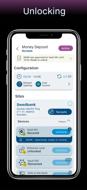 Gunnebo iQ for Locks screenshot 3