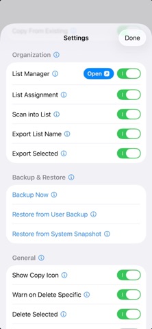 QR 2 CSV Pro Screenshot 4 of 10