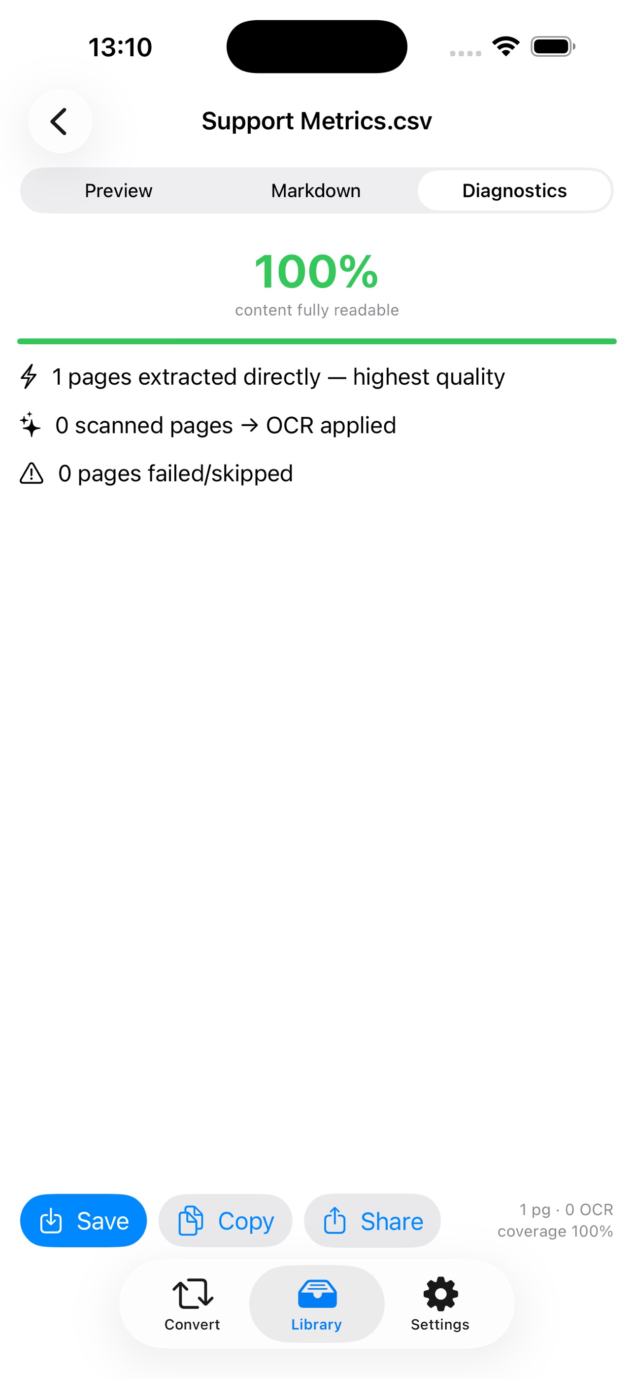 Screenshot 5 of DocNavy: Docs to Markdown